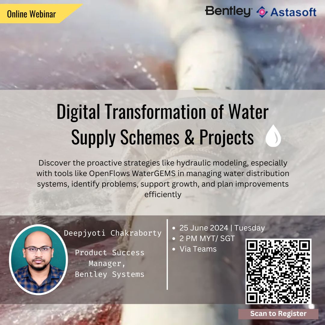 for registration https://bit.ly/WaterGEMS25June24